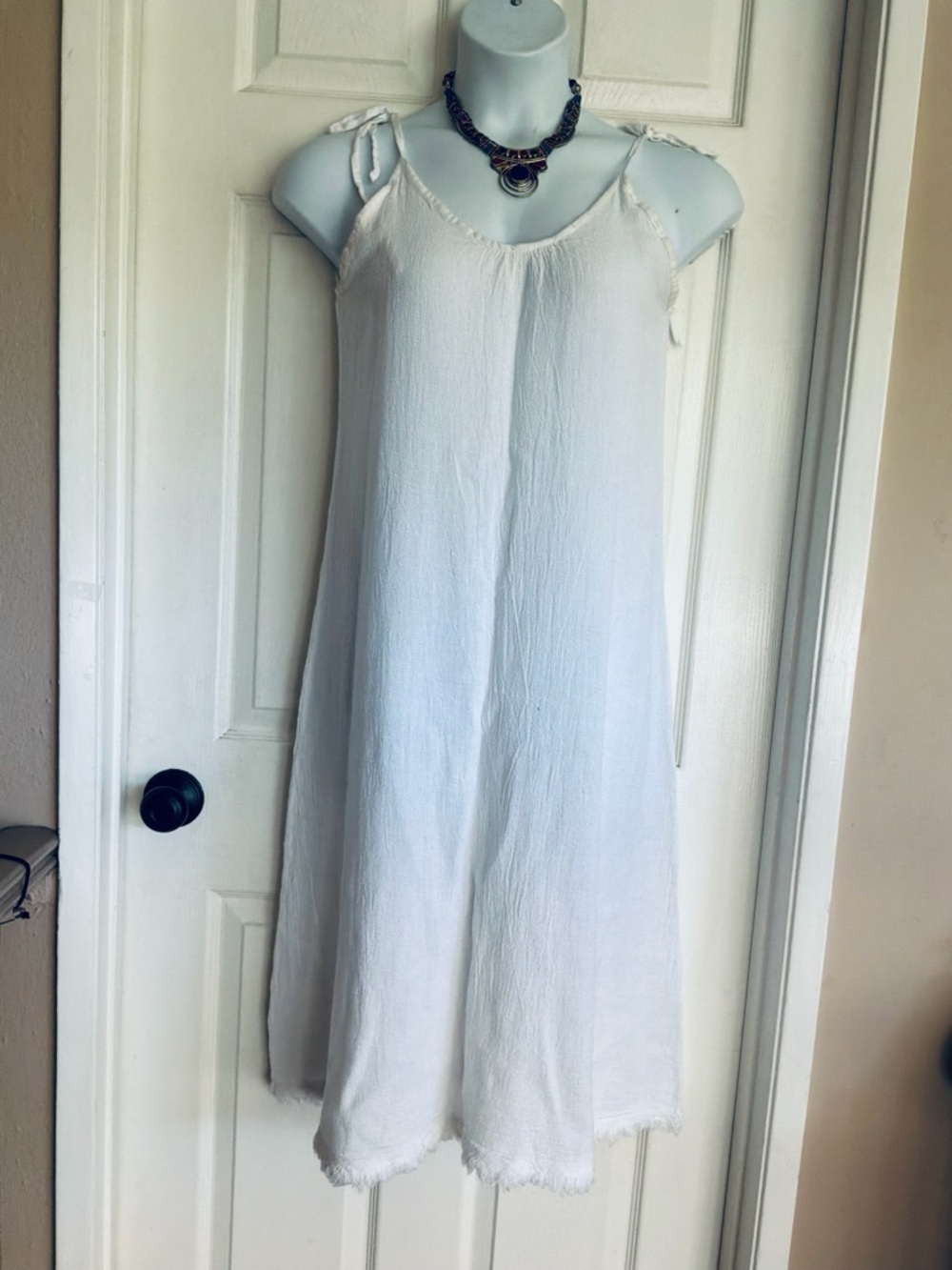 MEO MELI.. Tie-Shoulder Swim Coverup